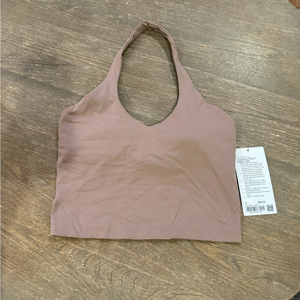 Lululemon Mauve Halter Top